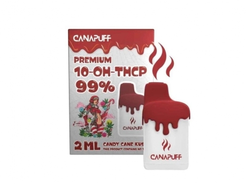 Candy Cane Kush 99% 10-OH-THCP - Canapuff - Einweg-Vape 2 ml